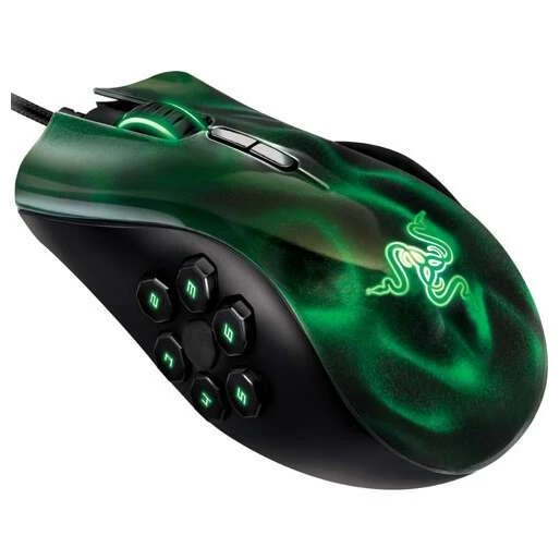 Мышь Геймерская RAZER Naga Hex Green