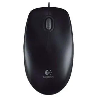 Мышь проводная Logitech B100 Black