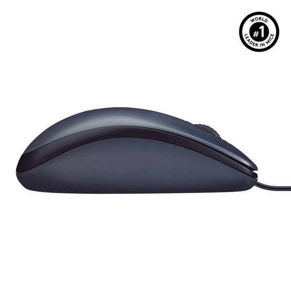 Мышь проводная Logitech B100 Black - фото 4