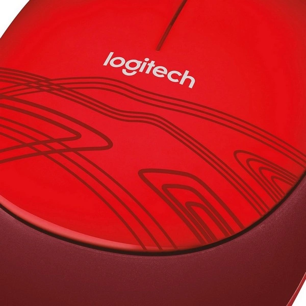 Мышь Logitech Mouse M105 Red - фото 4