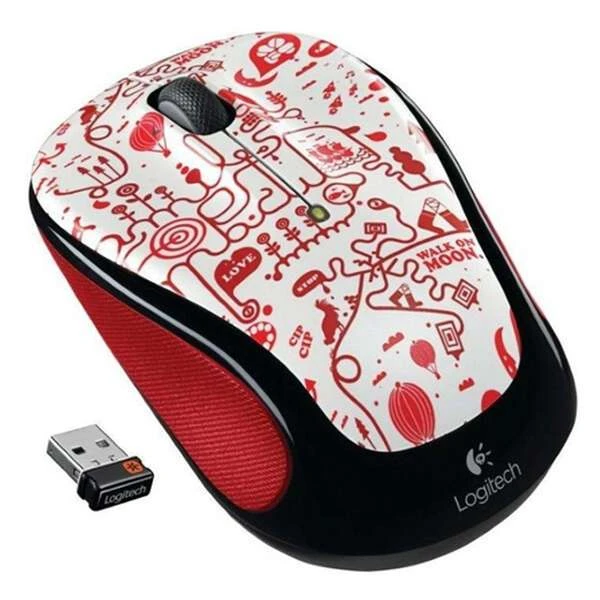 Мышь беспроводная Logitech M325 RED SMILE  910-003028