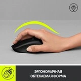 Logitech сымсыз тінтуірі M280 Black - фото 12