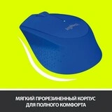 Logitech тінтуірі M280 Blue - фото 7