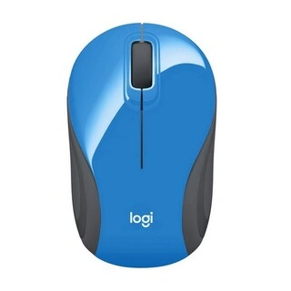 Беспроводная мышь Logitech M187 mini Blue