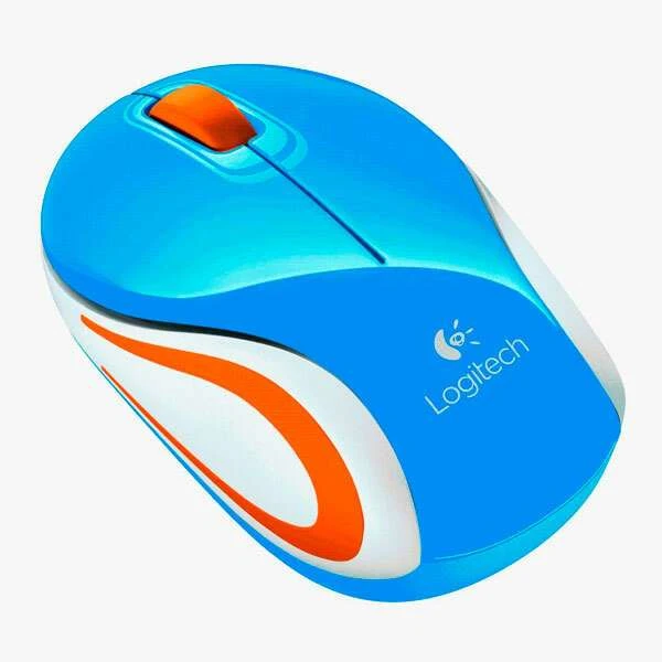 Беспроводная мышь Logitech M187 mini Blue