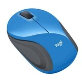 Беспроводная мышь Logitech M187 mini Blue - фото 5