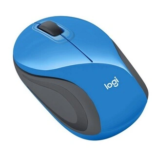 Беспроводная мышь Logitech M187 mini Blue