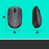 Мышь беспроводная Logitech M170 Grey - фото 9