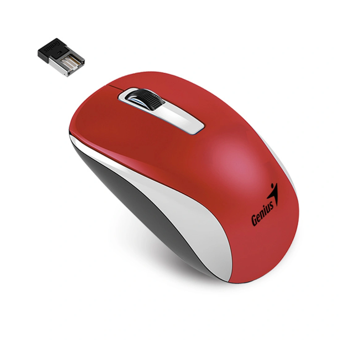 Компьютерная мышь Genius NX-7010 WH+Red NX-7010 Red  31030114111
