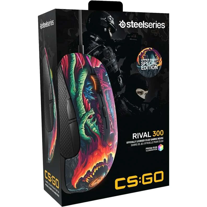 Игровая мышь SteelSeries Rival 300 CS'GO HyperBeast