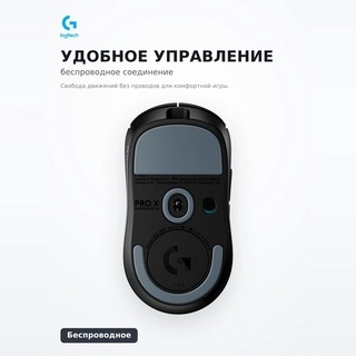 Игровая мышь Logitech PRO X SUPERLIGHT 2C Black (910-007531) - фото 4