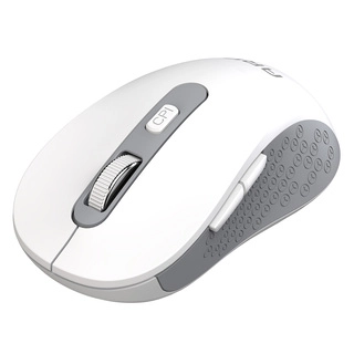 Мышь обычная беспроводная ARG MOW5 White-Gray - фото 2