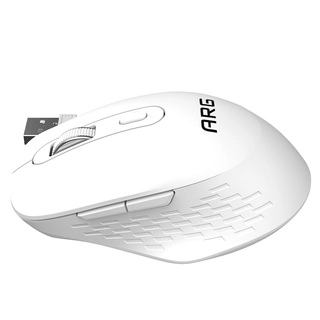 Мышь обычная беспроводная ARG MOW4 White - фото 6