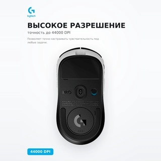 Игровая мышь Logitech G Pro X2 Superstrike Lunar Eclipse (910-007776) - фото 4