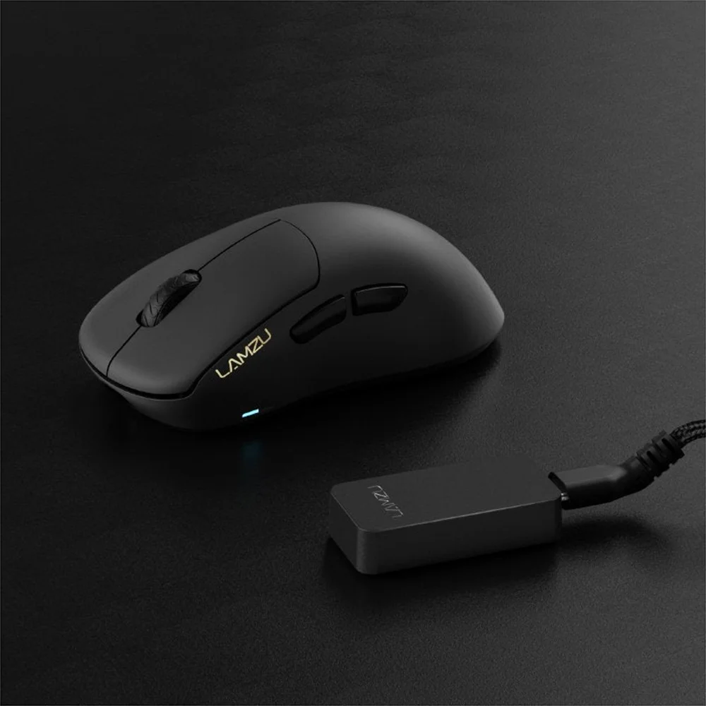 Игровая мышь LAMZU Thorn 4K, Charcoal Black - фото 7