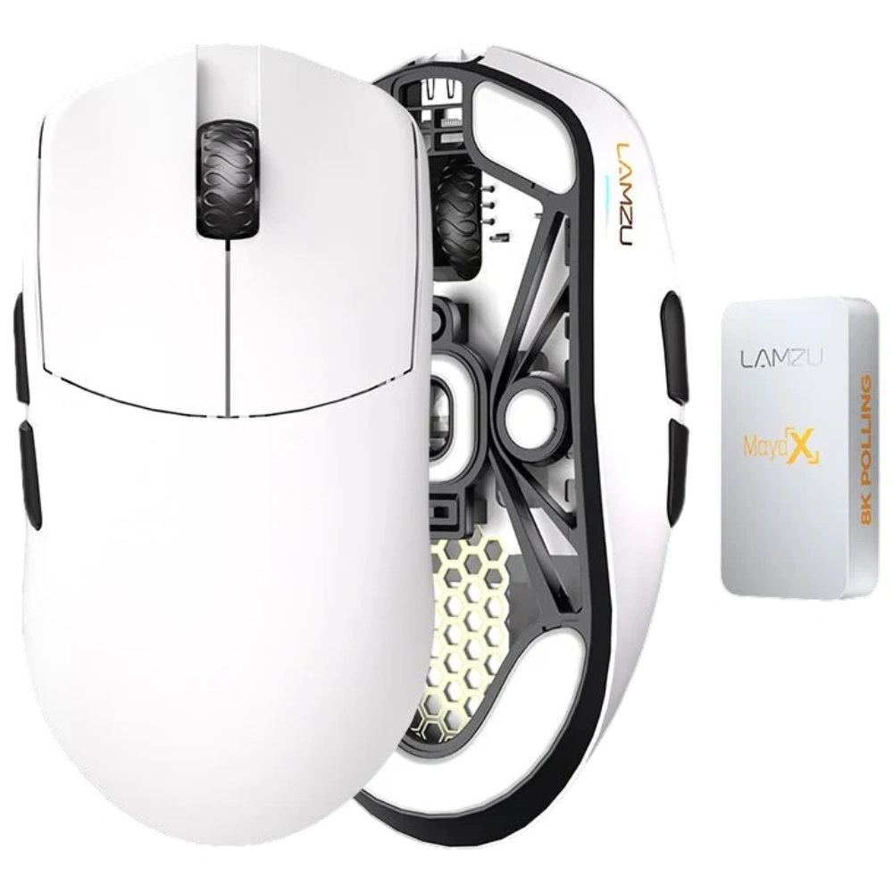 Игровая мышь LAMZU Maya X, White - фото 5