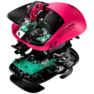 Logitech ойын тінтуірі Pro X3 Superstrike Pink eclipse (910-007827) - фото 3