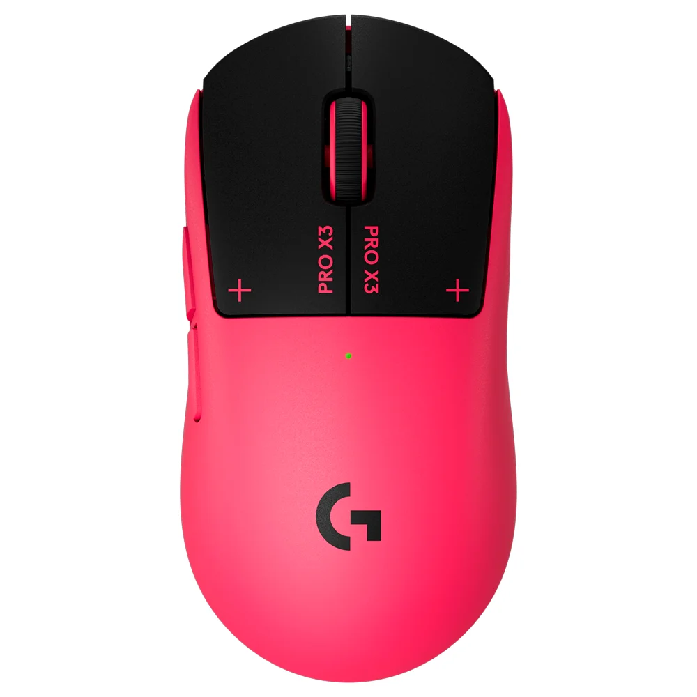 Logitech ойын тінтуірі Pro X3 Superstrike Pink eclipse (910-007827)