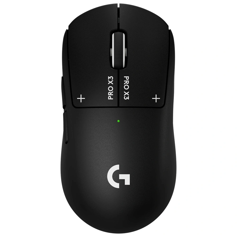 Logitech ойын тінтуірі Pro X3 Superstrike-Midnight Black (910-007878)