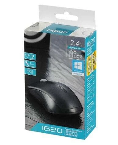 Компьютерная мышь Rapoo 1620 Чёрный 1620 - фото 2