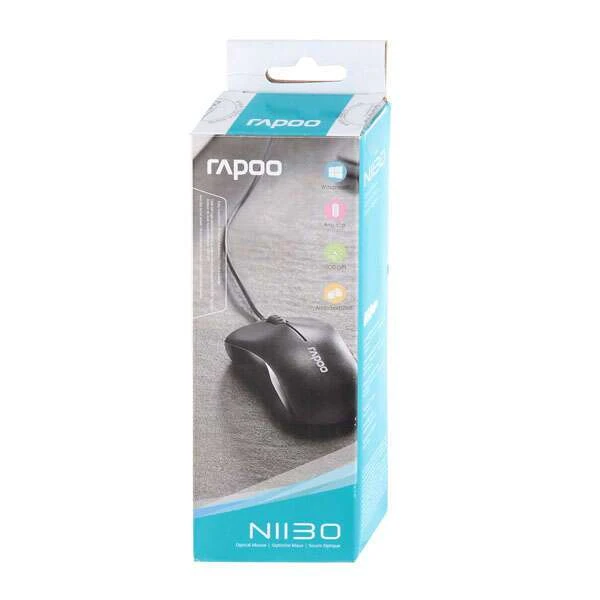 Мышь Rapoo N1130, Black - фото 6