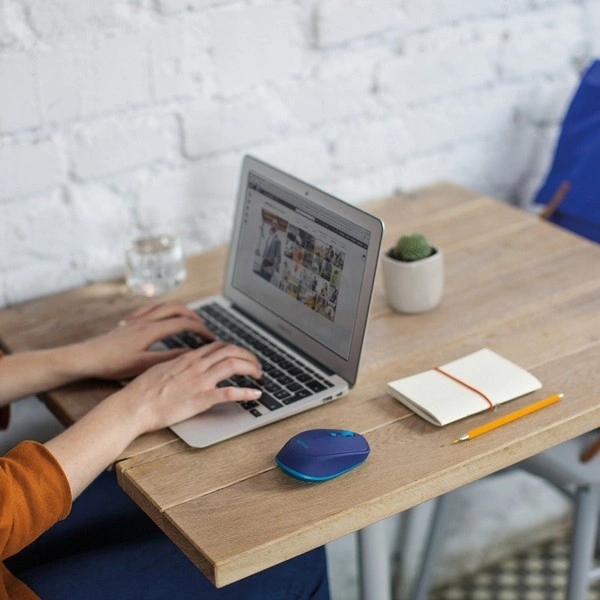 Мышь беспроводная Logitech M535 Blue - фото 8