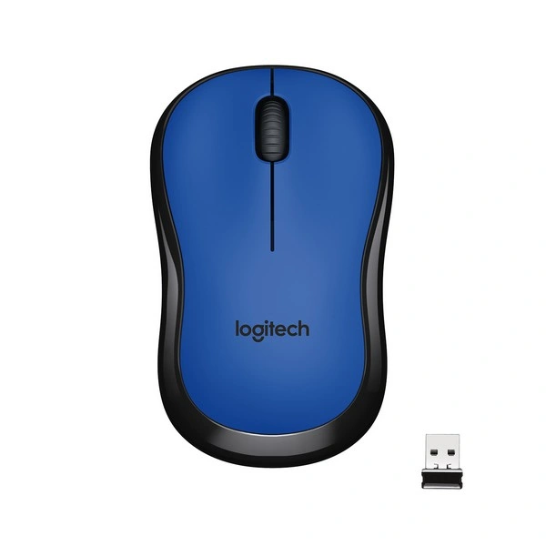 Мышь беспроводная Logitech M220 Silent Blue - фото 2