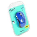 Мышь беспроводная Logitech M220 Silent Blue - фото 14
