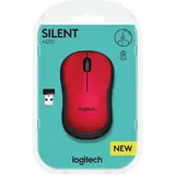 Мышь беспроводная Logitech M220 Silent Red - фото 13
