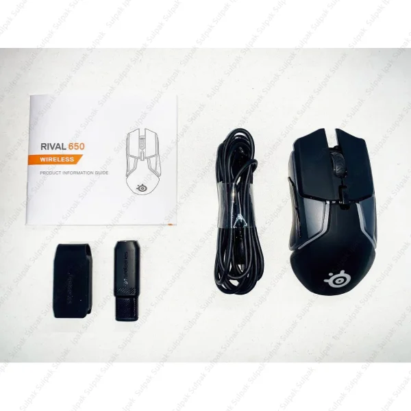 Мышь беспроводная SteelSeries Rival 650 Black  62456 - фото 7