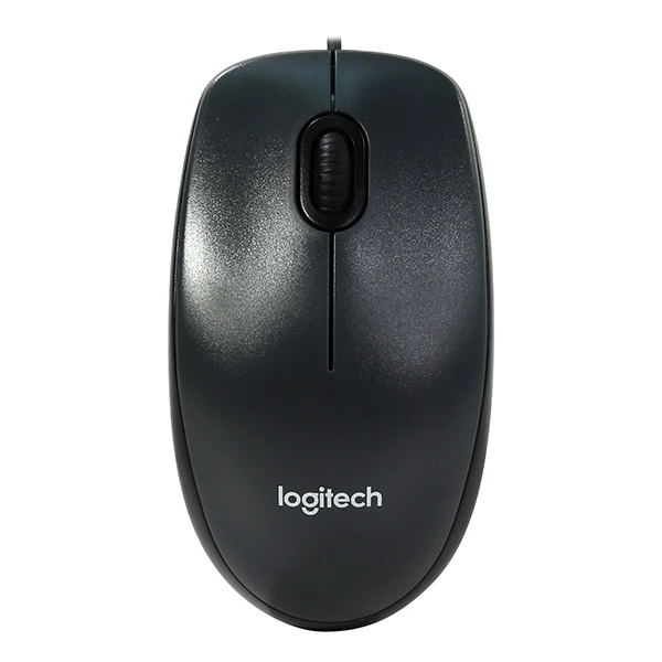Мышь проводная Logitech M100 Grey (910-006652)