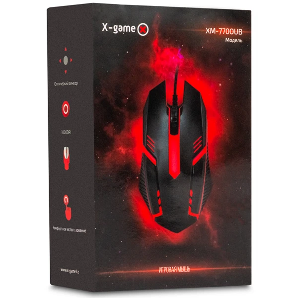 X-Game компьютер тінтуірі XM-770OUB Чёрный - фото 3