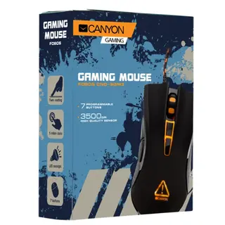Мышь проводная Canyon CND-SGM03RGB