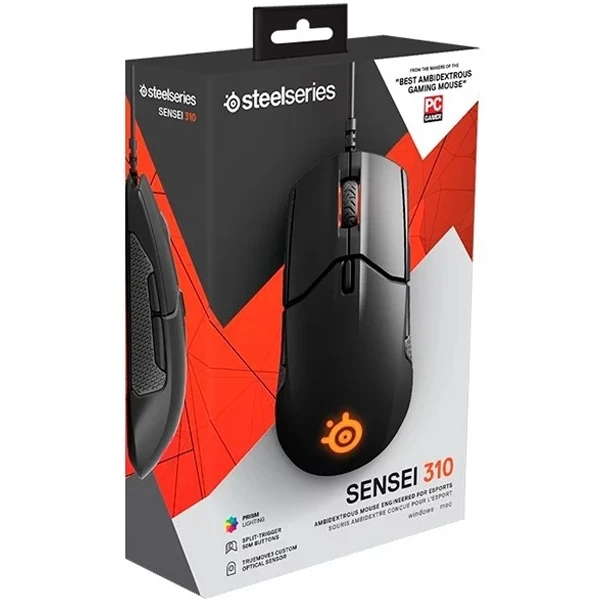 Мышь проводная SteelSeries Sensei 310  62432 - фото 3