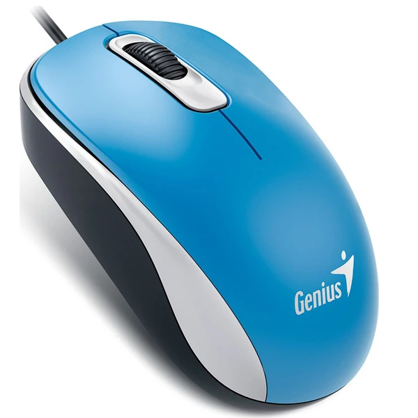Компьютерная мышь Genius DX-110 Blue DX-110 Blue - фото 3