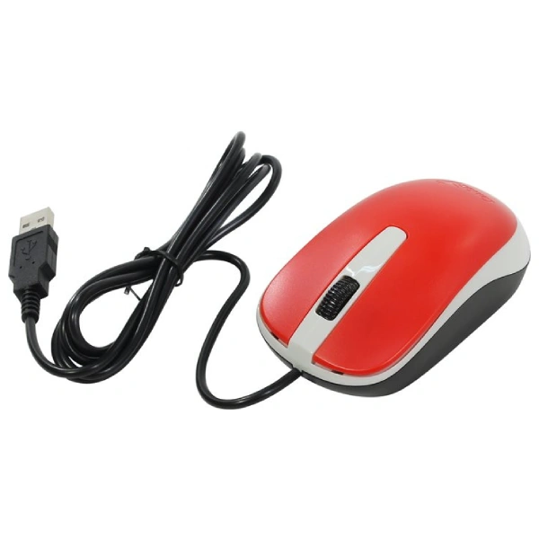 Компьютерная мышь Genius DX-120 Red DX-120 Red - фото 4