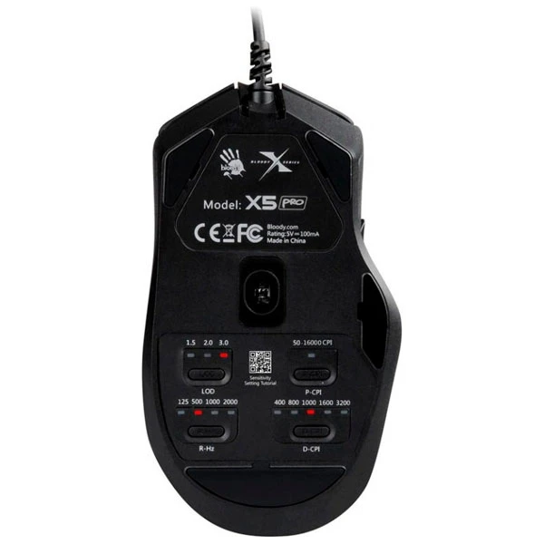 Мышь проводная A4Tech Bloody X5 Pro - фото 2