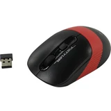 Мышь беспроводная A4Tech Fstyler FG-10 Black & Red - фото 2
