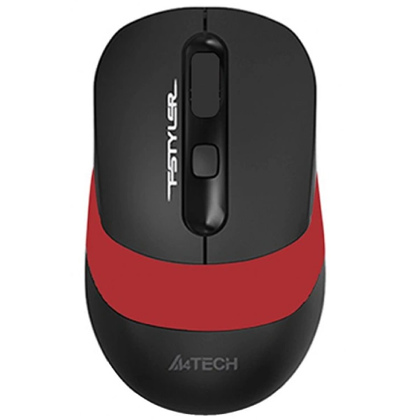 Мышь беспроводная A4Tech Fstyler FG-10 Black & Red