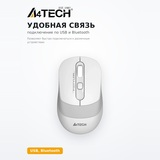 A4Tech сымсыз тінтуір Fstyler FG-10 White - фото 5