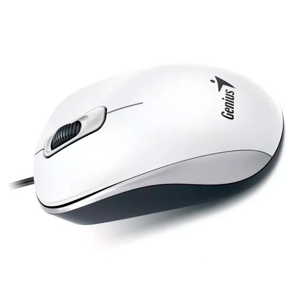Genius сымды тінтуірі DX-110 White - фото 4