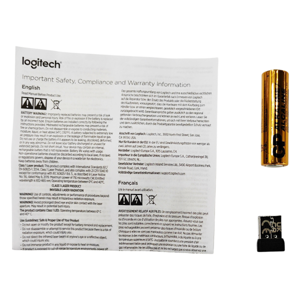 Logitech сымсыз тінтуірі M185 Red - фото 12