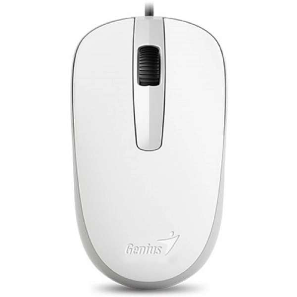 Genius сымды тінтуірі DX-120 White - фото 2