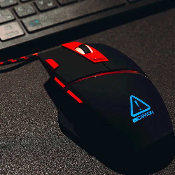 Мышь проводная Canyon CND-SGM04RGB - фото 6