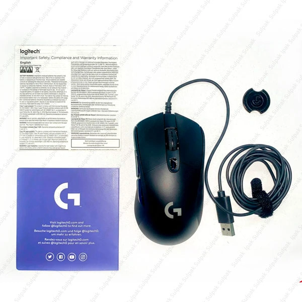 Мышь проводная Logitech G403 - фото 8