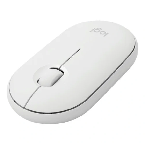 Мышь беспроводная Logitech Pebble M350 Off White - фото 4