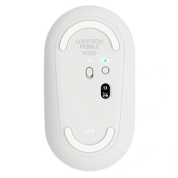 Мышь беспроводная Logitech Pebble M350 Off White - фото 6