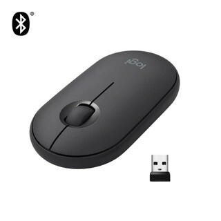 Мышь беспроводная Logitech Pebble M350 Graphite