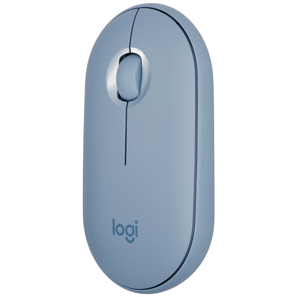 Мышь беспроводная Logitech Wireless Pebble M350 Blue grey