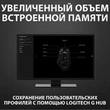 Мышь проводная Logitech G502 Hero High Performance - фото 9